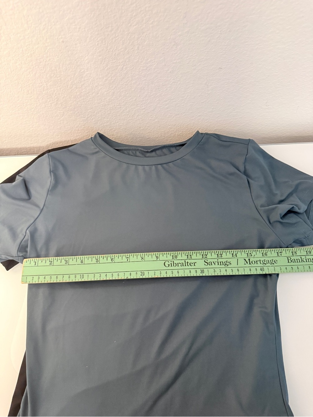 Automet Crew Neck Tees Women XL Black Blue Green Excellent Set of 2 Activewear - Picture 7 of 8